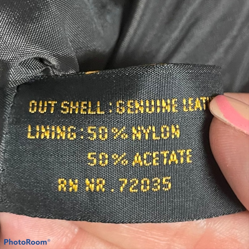 Adler vintage leather button front vest brown sz L - Picture 11 of 14